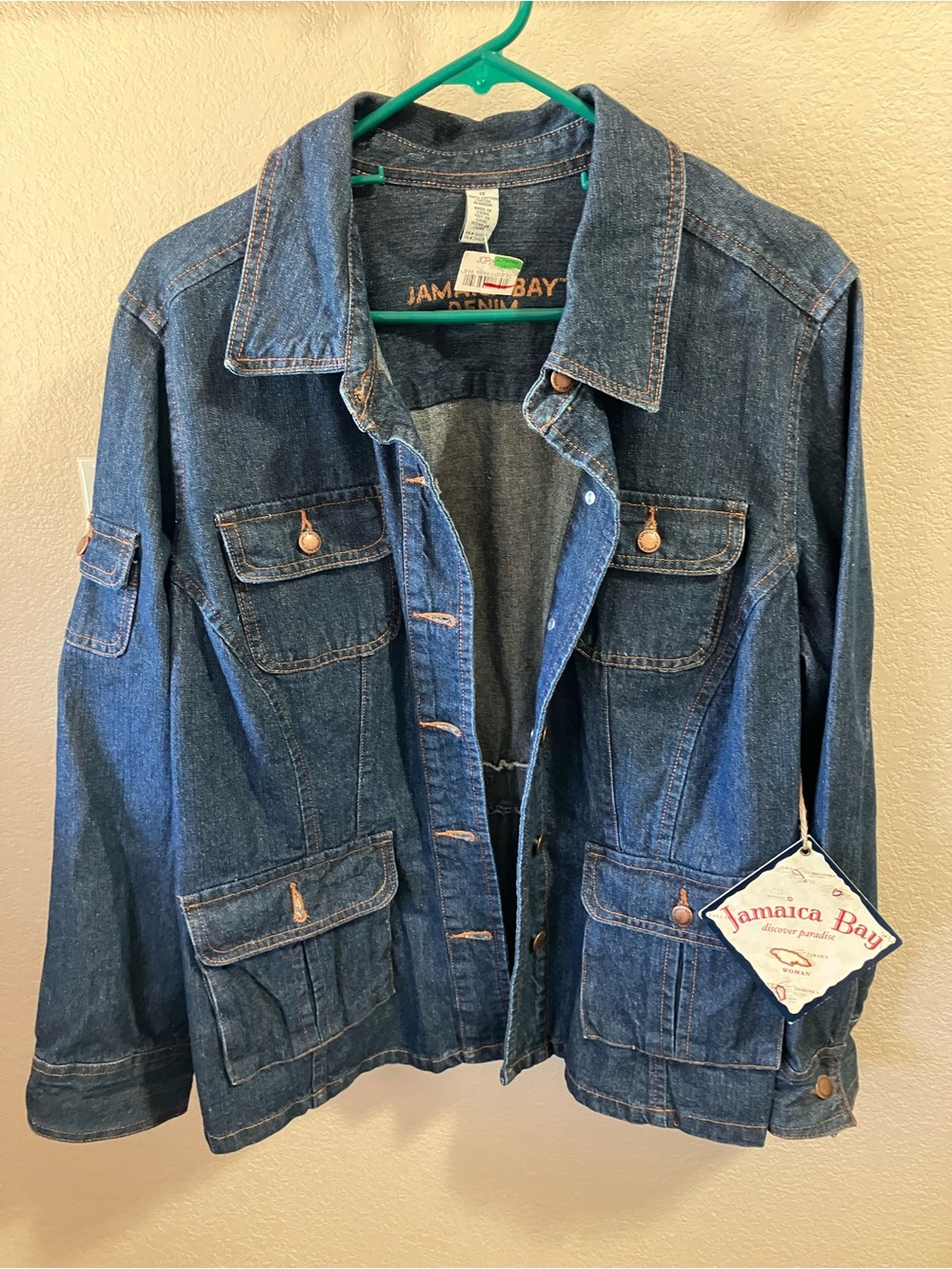 Jamaica Bay Women's Dark Blue Denim Jacket